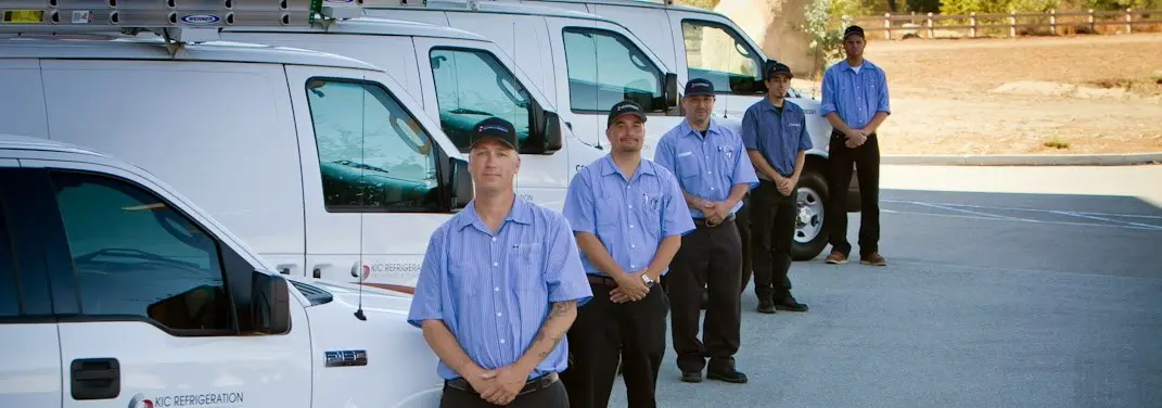 KIC Refrigeration crew ready for Mini Split Repair jobs across Manhattan Beach